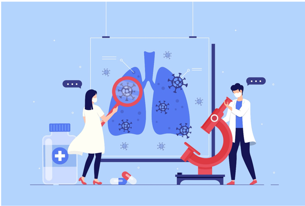 pneumonia concept